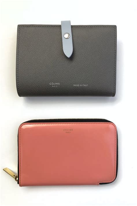 celine wallet.|loewe vs celine wallet.